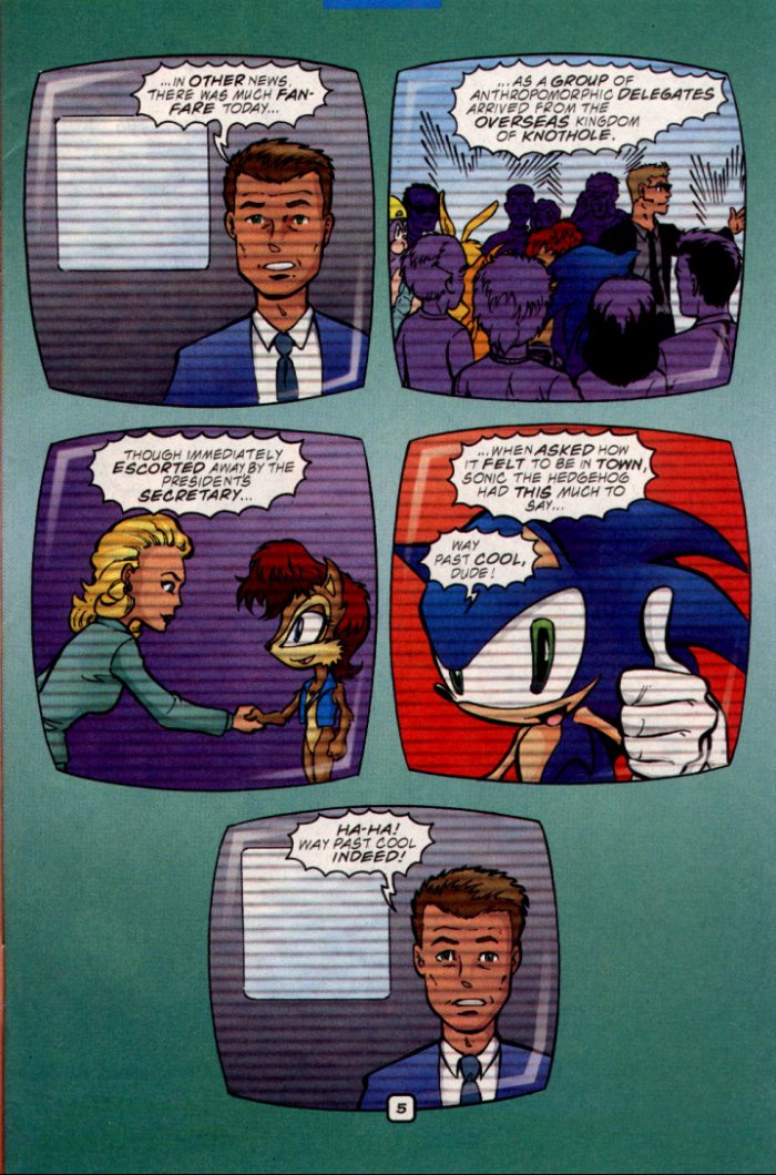 Sonic - Archie Adventure Series April 2002 Page 5